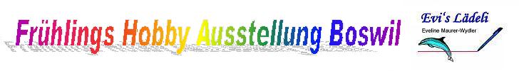 Bericht ber die Frhlings Hobby Austellung in der Mehrzweckhalle in Boswil 2013