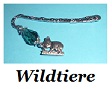 handgemachte Metall Lesezeichen Wildtiere
