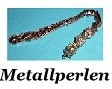 handgemachte Metall Lesezeichen mit Metallperlen