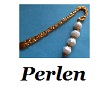 handgemachte vergoldete Lesezeichen mit Perlen