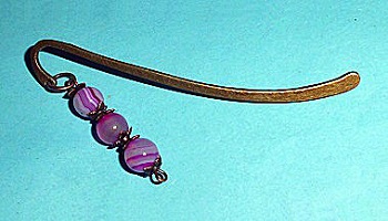 Streiffen Achat pink