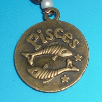 Kupfer Lesezeichen Fische