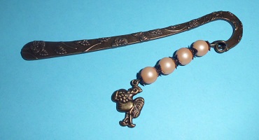 Kupfer Lesezeichen Hahn