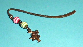 Kupfer Lesezeichen Hase von Alice