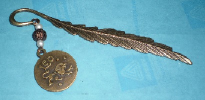 Kupfer Lesezeichen Löwe