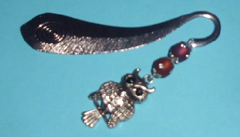 Eule mit Strass Indian