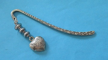 Ornament kl. mitt. Herz graviert