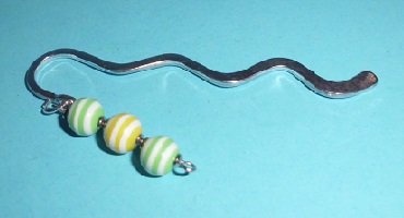 kleine gelb + grne Kunststoffperlen