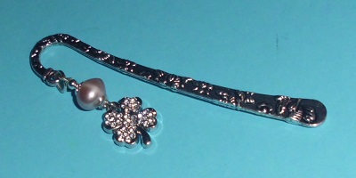 Kleeblatt mit Strass