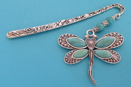 Schmetterling mit 4 Trkisecabochon